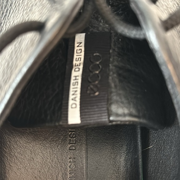 Men’s ECCO Danish Design Leather Shoes/Sneakers, Size 44 - Picture 7 of 10